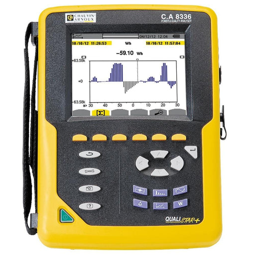 Chauvin Arnoux CA8336 : Power Quality Analyser - Anaum - Test and Measurement