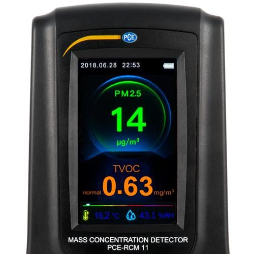 PCE-RCM 11 Air Quality Meter / Particle Counter