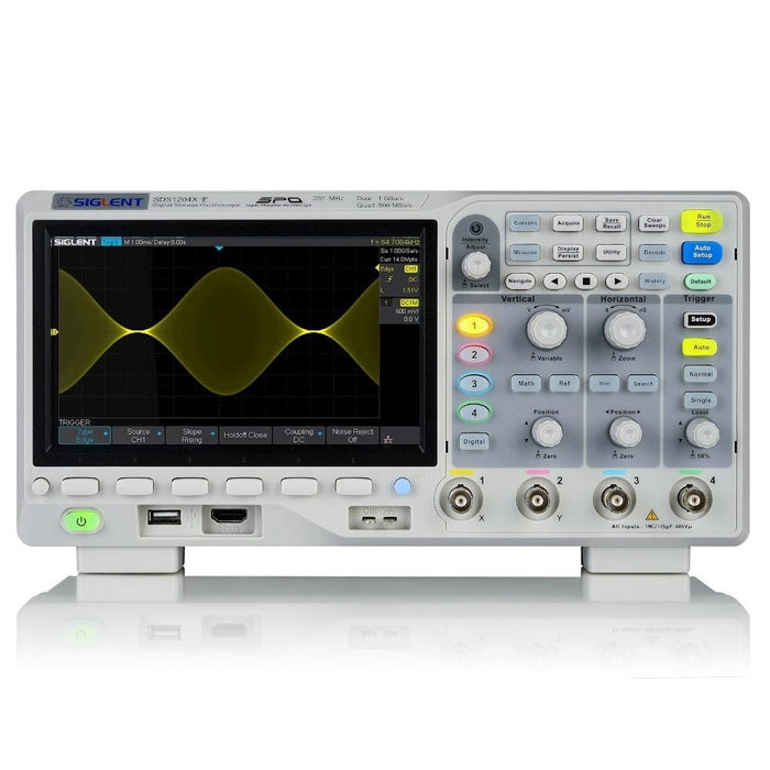 Siglent SDS1204X-E : 200MHz Super Phosphor Oscilloscope