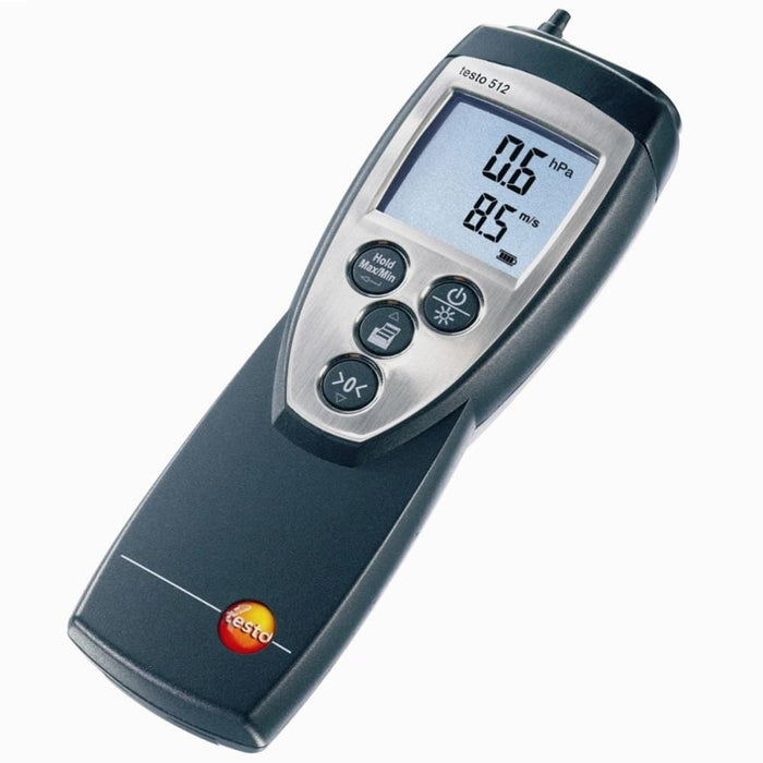 Testo 512 : Differential Pressure Meter - 0 to 2000hPa